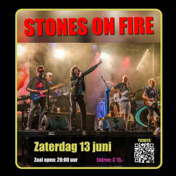 Cultuurlab live- Stones on Fire Tribute