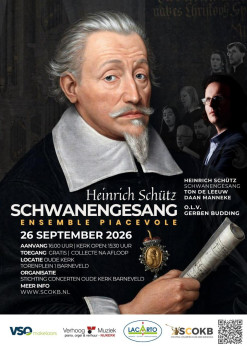 Ensemble Piacevole zingt “Schwanengesang“ van Heinrich Schütz