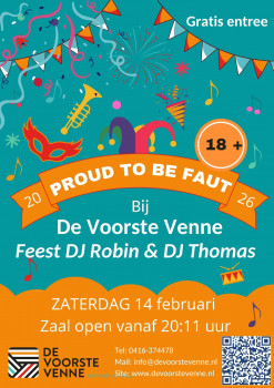 Carnaval Proud to be Faut