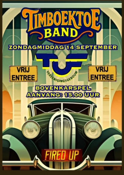 Timboektoeband Live in TUF te Bovenkarspel