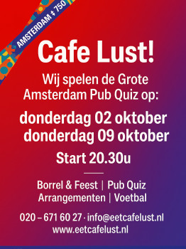 Spelen wij de Grote Amsterdam 750 jaar Pub Quiz