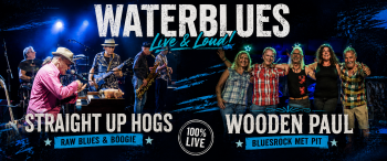 WaterBlues: Straight Up Hogs + Wooden Paul