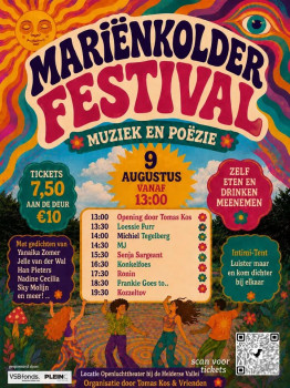 Mariënkolder! Festival met muziek en poëzie