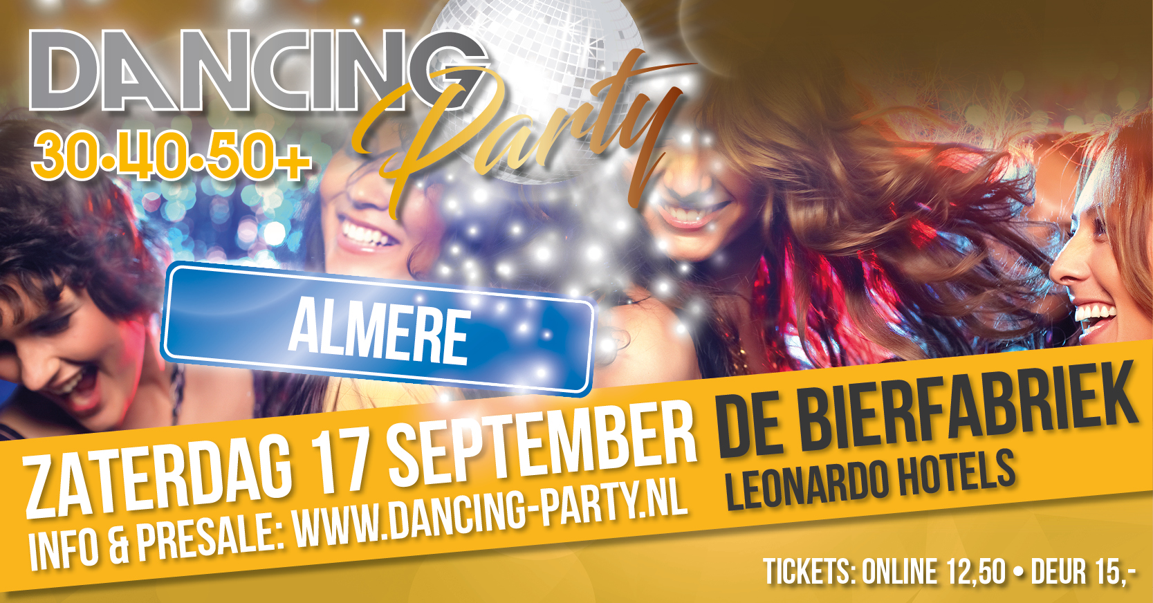 30 40 50 plus Dancing Party Almere