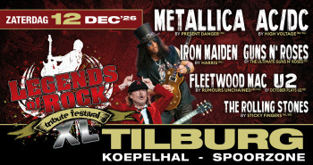 LEGENDS of ROCK Tribute Festival XL met Metallica, AC/DC, Guns N’ Roses, U2 en meerrr!