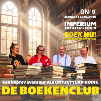 Improvisatievoorstelling De Boekenclub