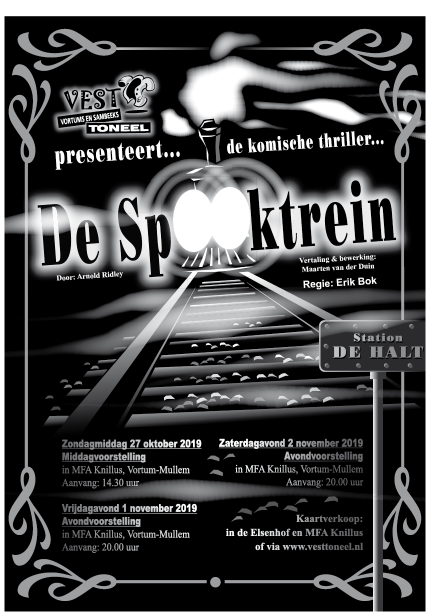 'De Spooktrein' toneelvoorstelling