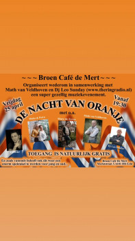 Da nacht van Oranje