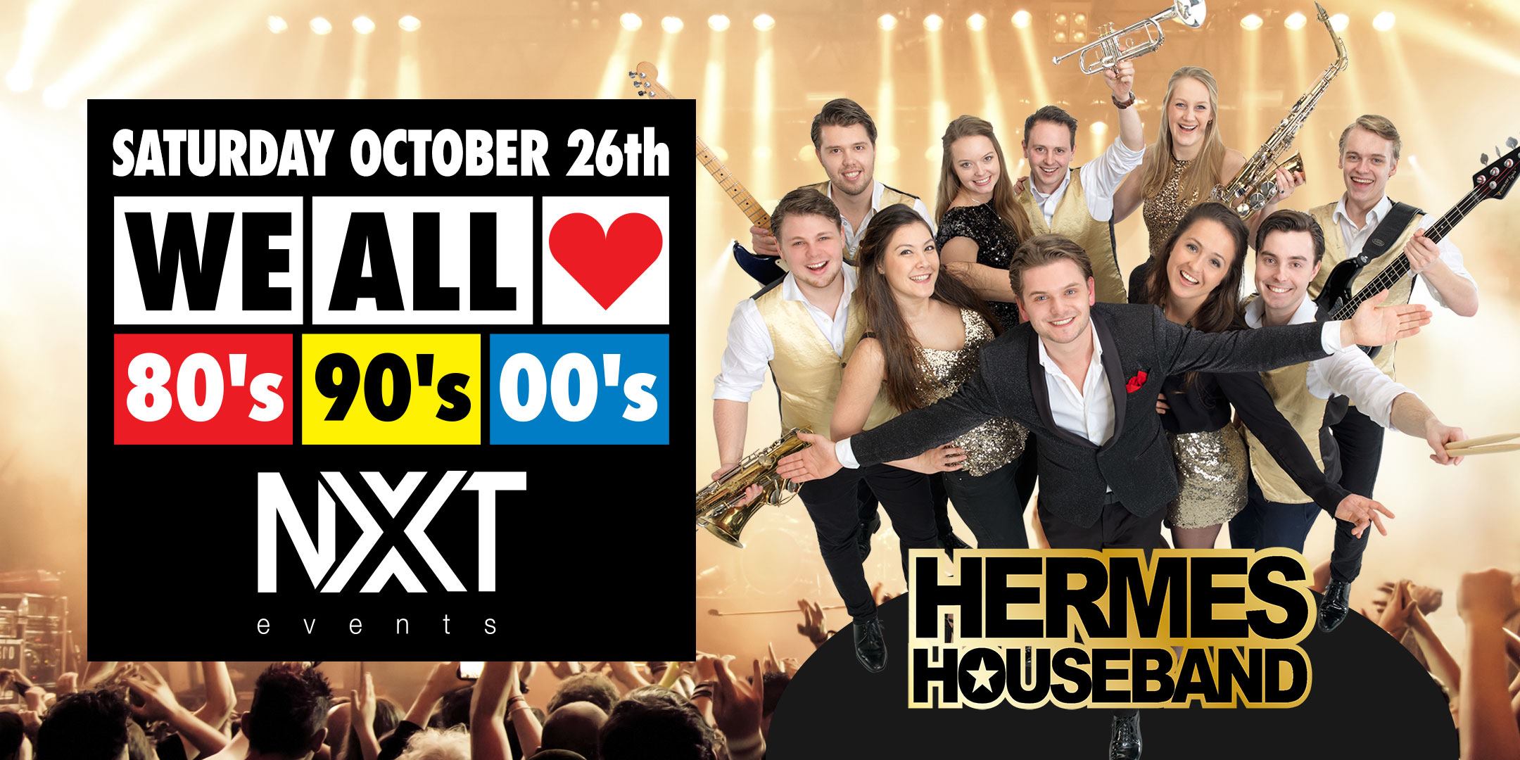 We all love 80's 90's 00's: Hermes Houseband