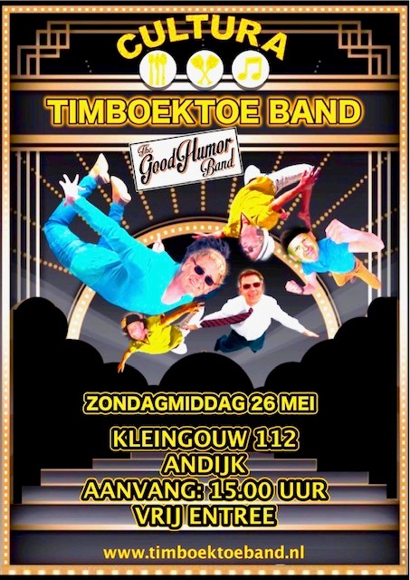 Timboektoeband Live in Cultura Andijk!