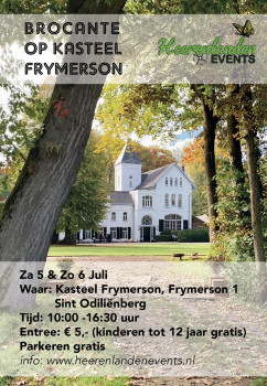 Brocante en Landelijk op Landgoed Frymerson