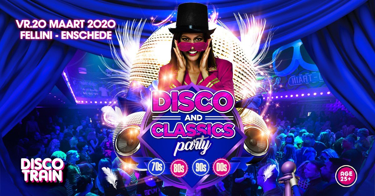 Disco-Train Disco & Classics Party 70s 80s 90s 00s