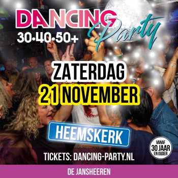 30•40•50+ Dancing Party Heemskerk