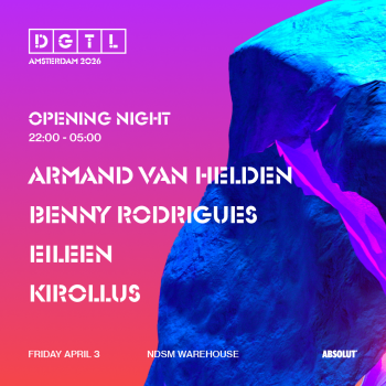 DGTL Amsterdam 2026 VRIJDAG NACHT