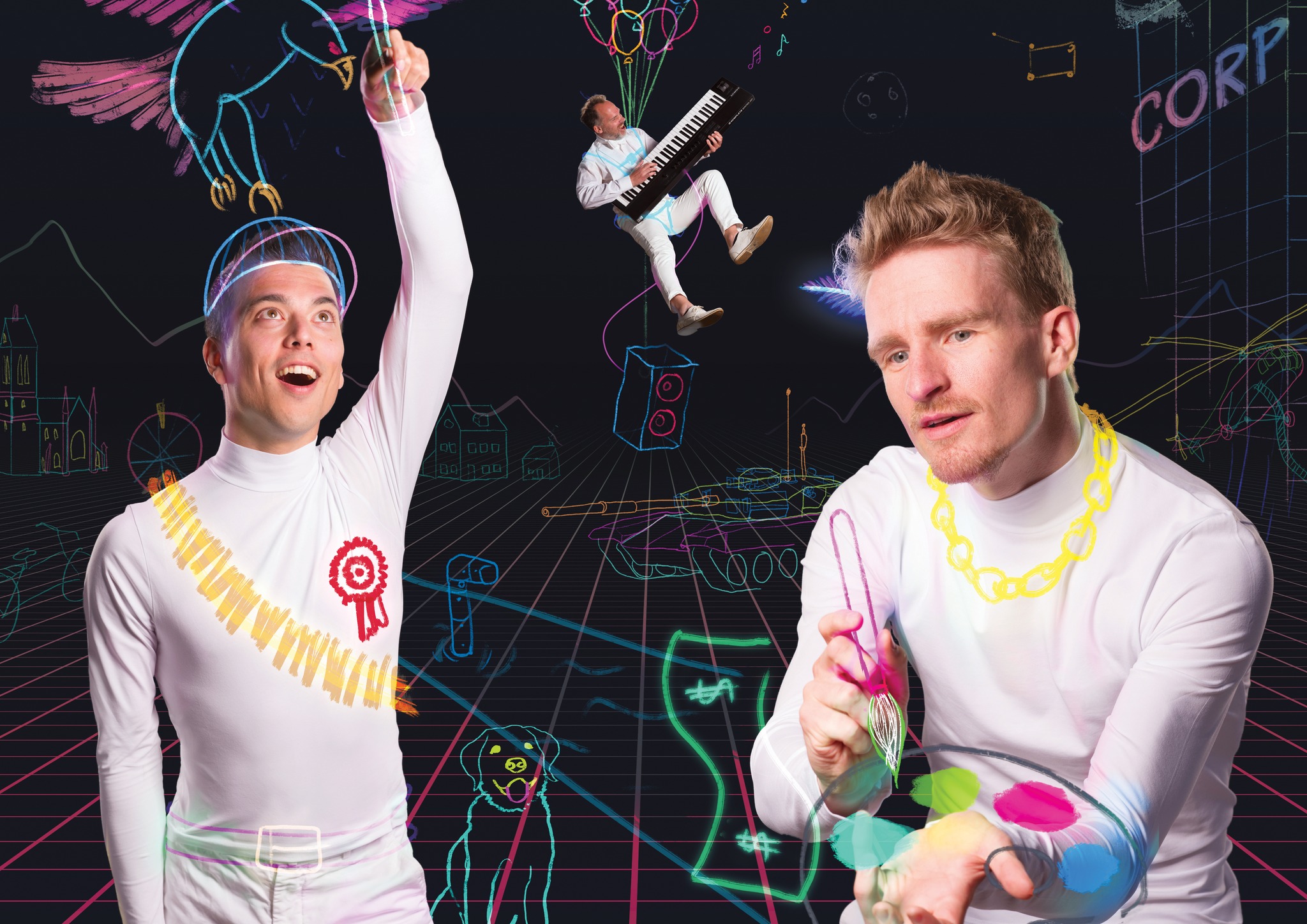 Cabaret: Andries Tunru en Stefan Hendrikx