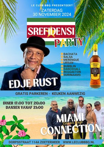 Srefidensi met Edje Rust en Miami Connection Live