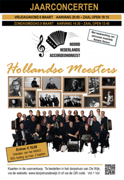 Noord Nederlands Accordeonorkest - Jaarconcerten 2026