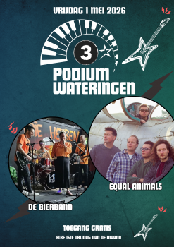 Podium Wateringen: De BierBand + EQUAL ANIMALS