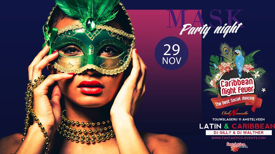 Caribbean Night Fever | Mask party night