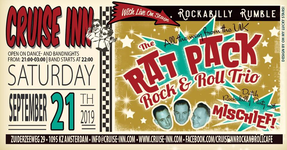 The Rat Pack Rock & Roll Trio UK & Mischief!