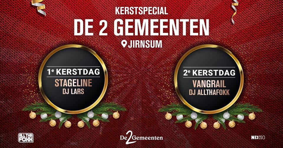 1e Kerstdag met Stageline en DJ Lars