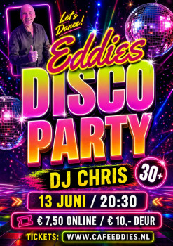 Eddie’s Discoparty DJ Chris