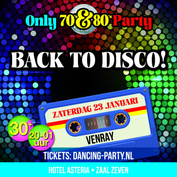 Only 70's & 80's Party Venray
