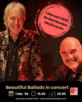 Beautiful Ballads in concert met Bert Heerink & Alexander Broussard