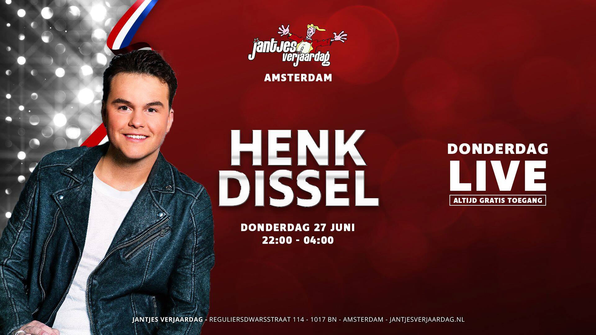 Donderdag LIVE - Henk Dissel