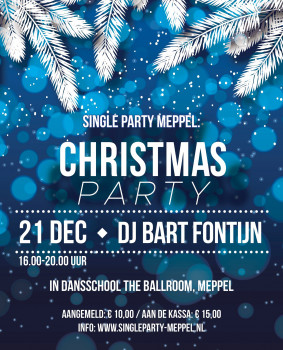 Single party meppel Kersteditie