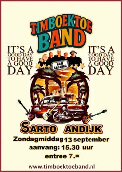 Timboektoeband LIVE in Sarto Andijk