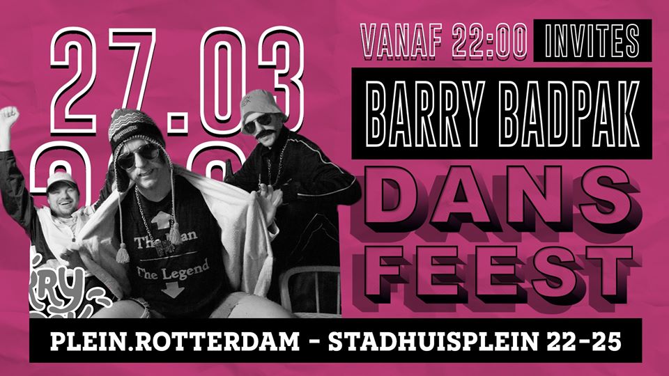 Dansfeest x Barry Badpak