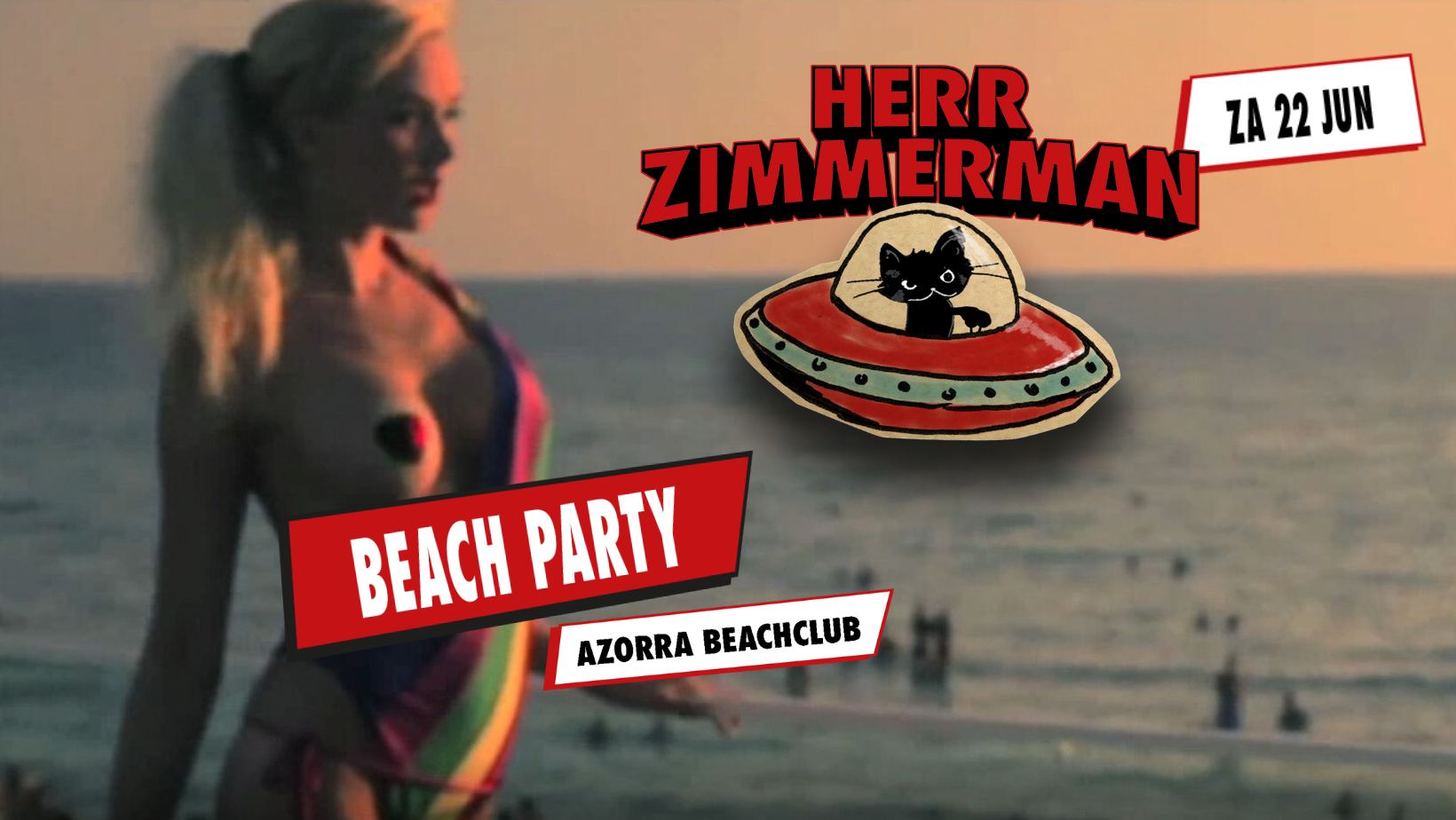 Herr Zimmerman Beach Party!