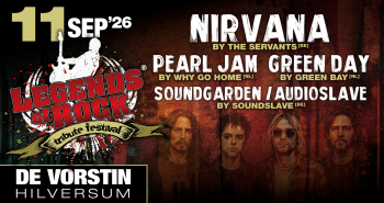 LEGENDS of ROCK Tribute Festival met Nirvana, Pearl Jam, Green Day en Soundgarden/Audioslave