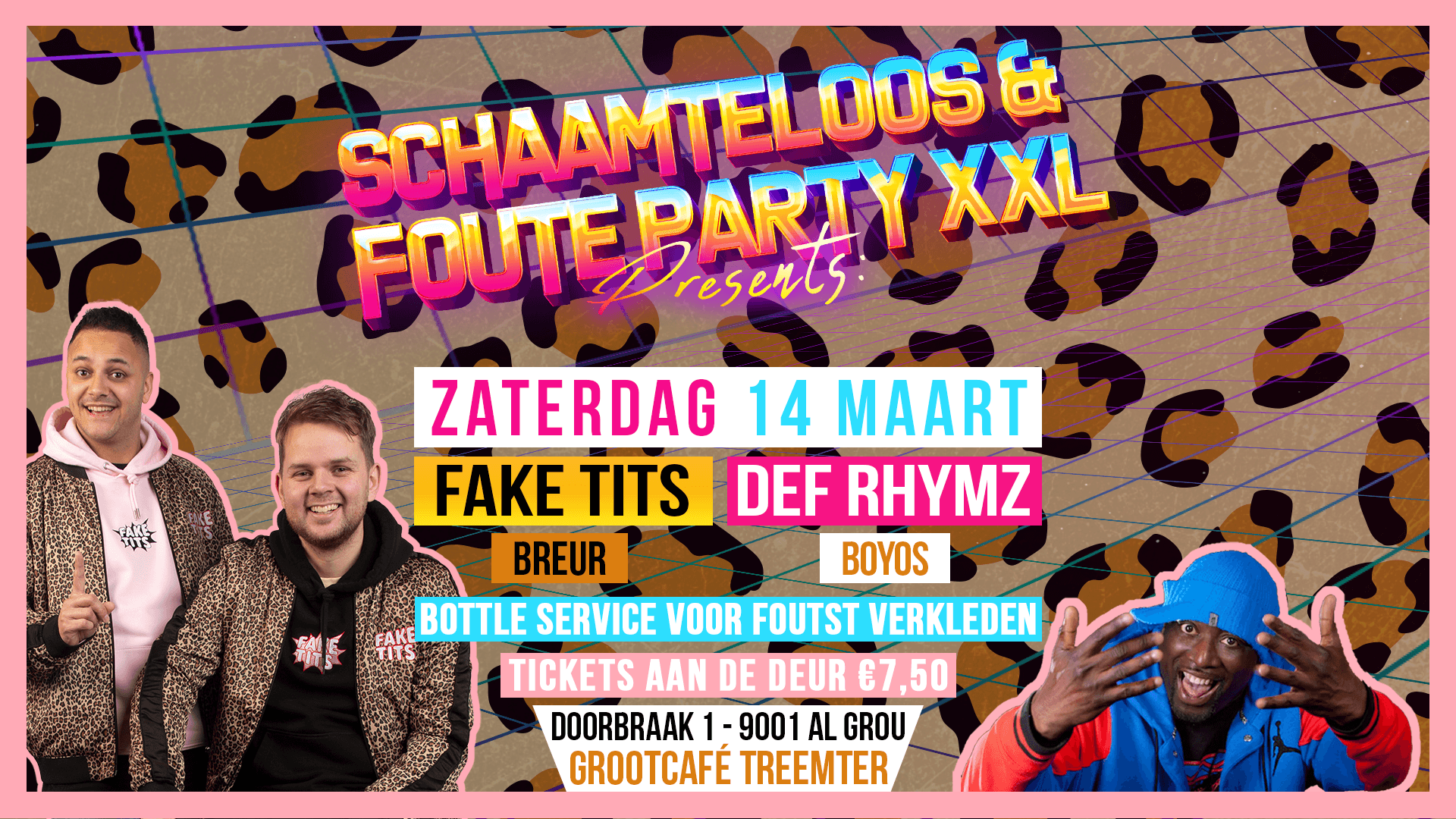 Schaamteloos & Foute Party XXL Presents: Def Rhymz // Fake Tits