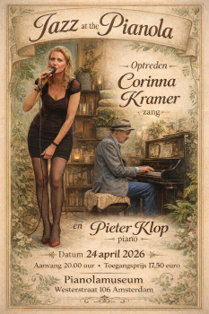 Jazz at the Pianola: Corinna Kramer & Pieter Klop