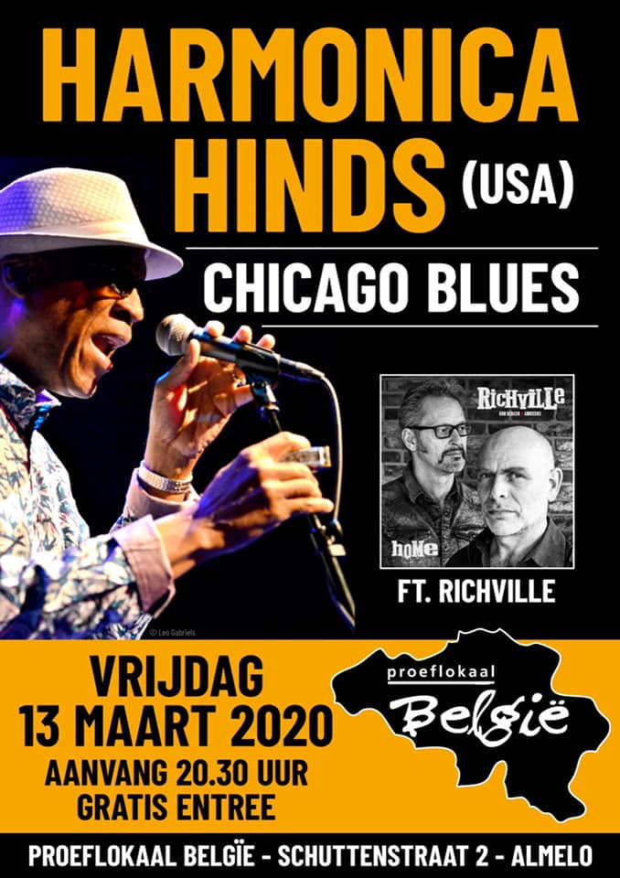 Harmonica Hinds (usa) Blues