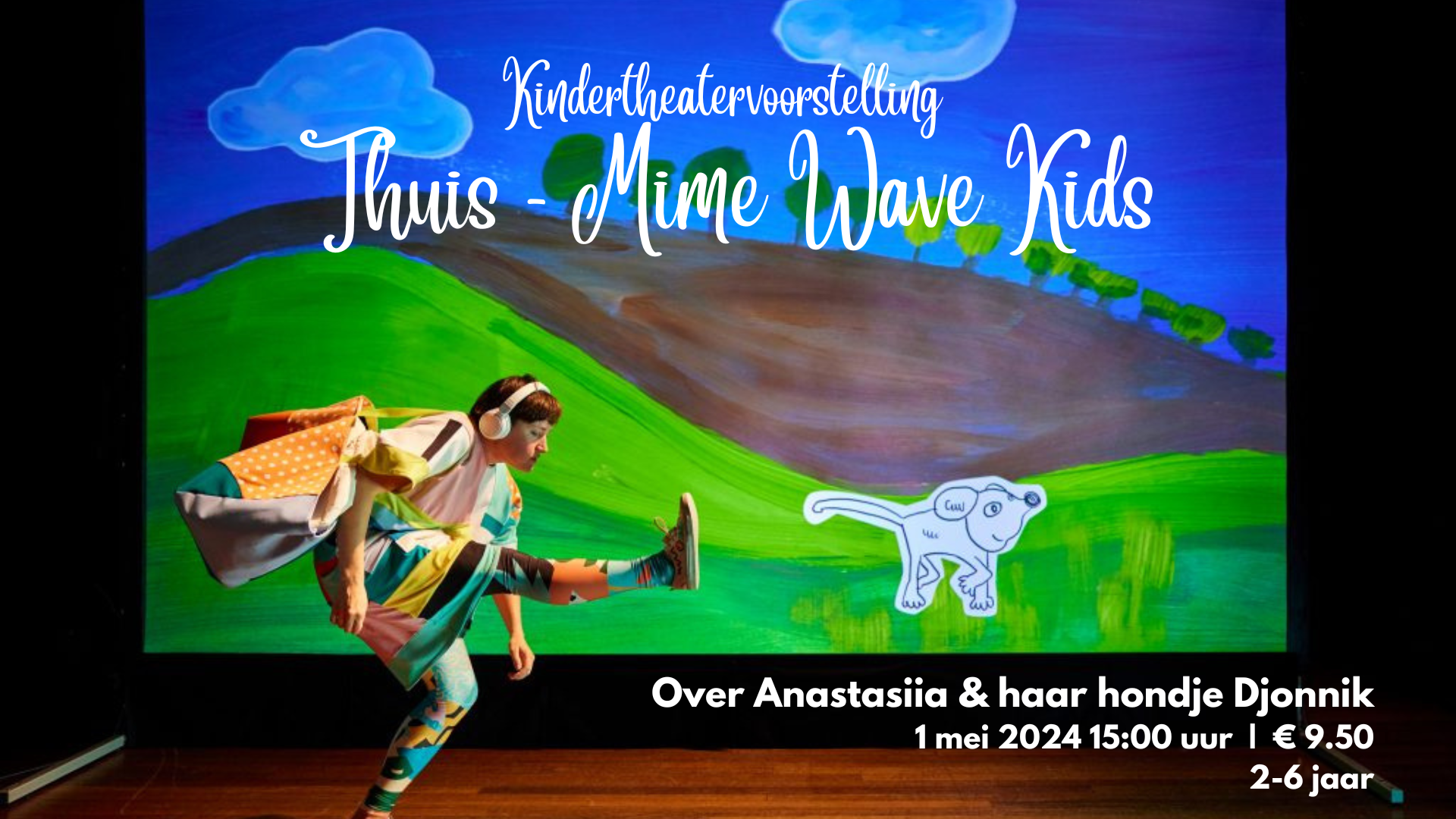 Kindertheatervoorstelling Thuis – Mime Wave Kids