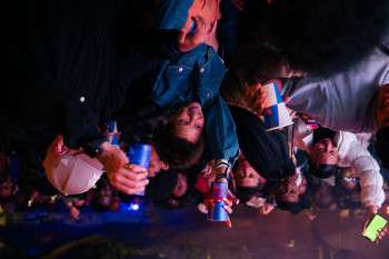 Red Bull Upside Down