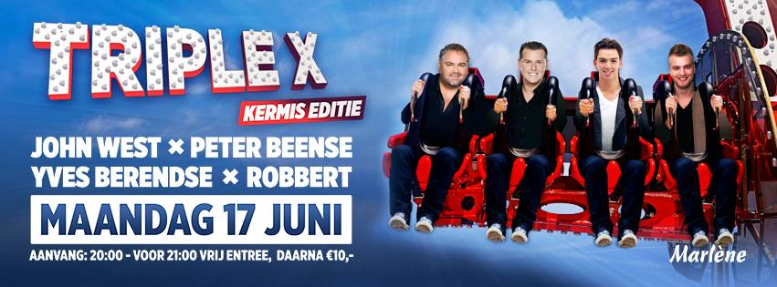 Triple X: John West, Yves Berendse, Peter Beense & Robbert