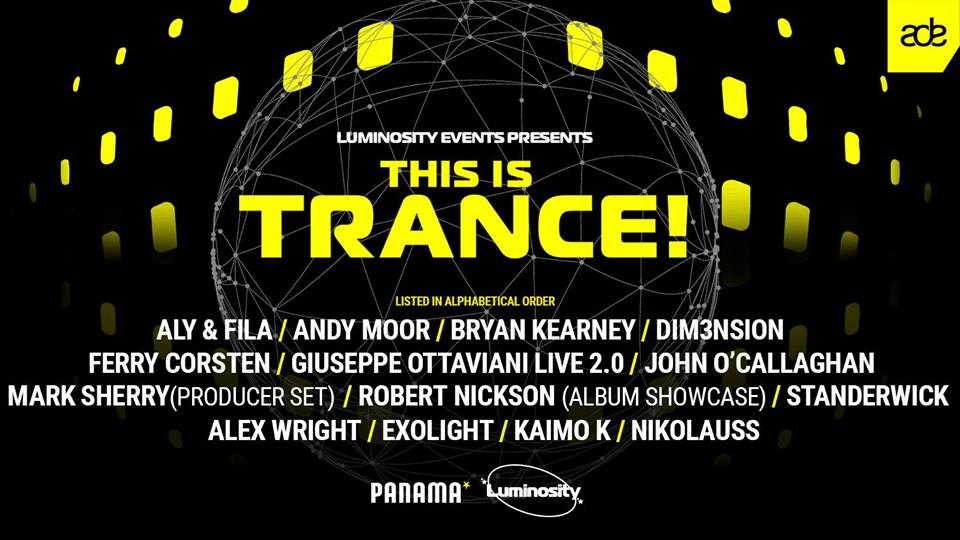 Luminosity Events: This Is Trance!