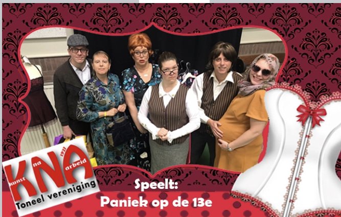 KNA1927 Speelt “Paniek Op De 13e!”