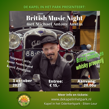 British Music Night met Michael Antony Austin