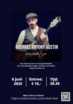 Michael Antony Austin live in de Volver Studio