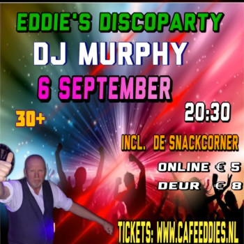 Eddie’s Discoparty met DJ Murphy