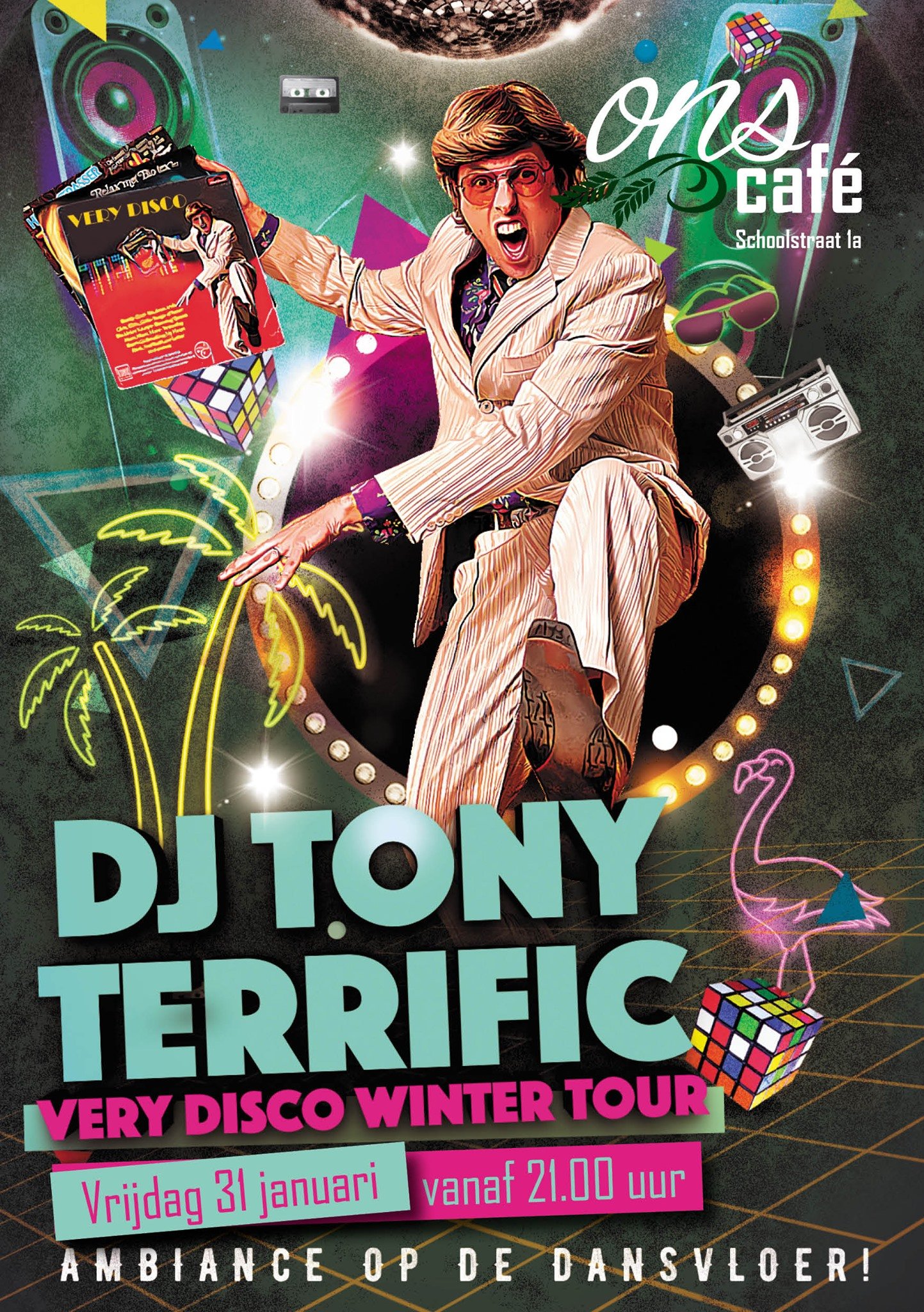 Tony Terrific Very Disco Winter Tour