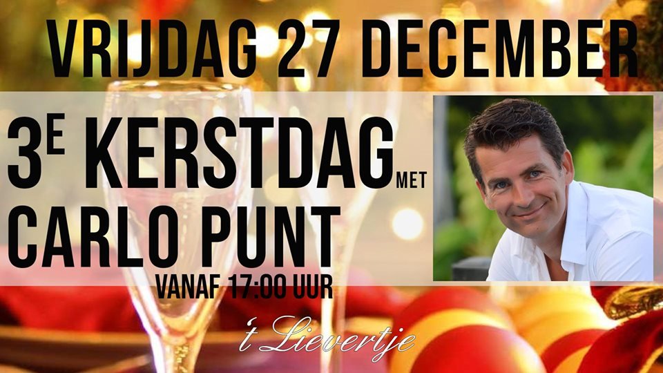 3e Kerstdag met Carlo Punt