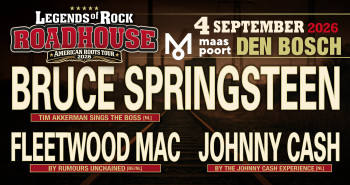 Legends of Rock ROADHOUSE - American Roots Edition met Special Guest Tim Akkerman Sings The Boss – de Bruce Springsteen tribute van Tim Akkerman e,a.