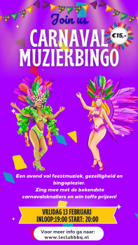 Carnaval Muziekbingo