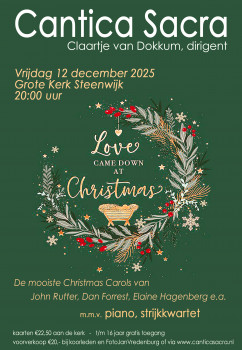 Love came down at Christmas - kerstconcert